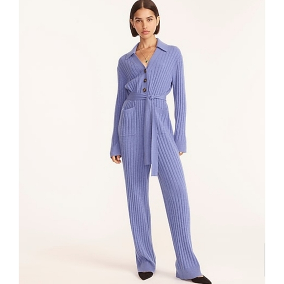 7. J. Crew Cashmere jumpsuit - belt not included - Picture 2 of 7